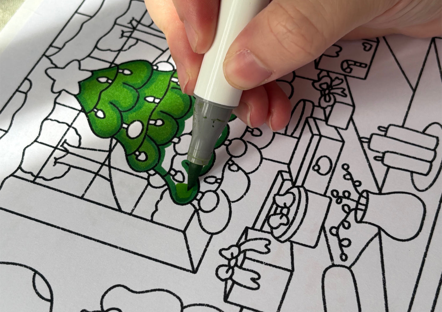 Summer Christmas Colouring Pages - Digital Download