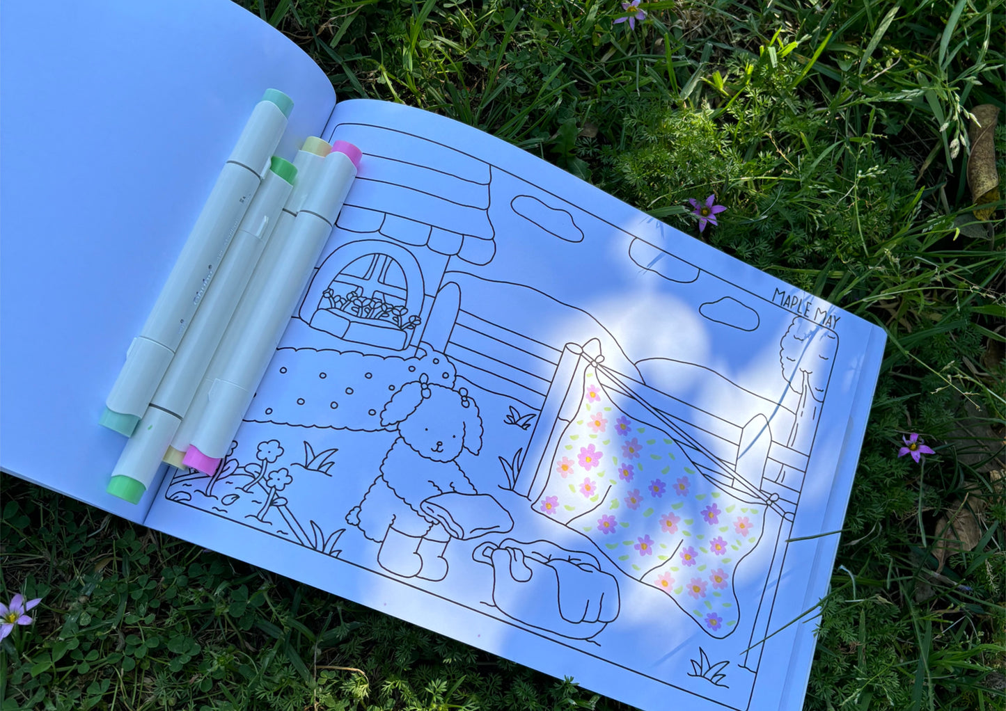 Maple Meadows Vol 1 - Colouring Book