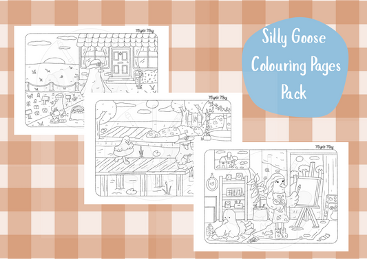 Silly Goose Colouring Pack